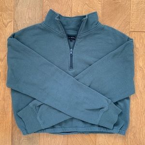 la hearts quarter zip